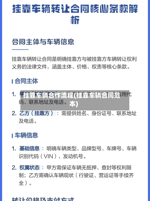 挂靠车辆合作流程(挂靠车辆合同范本)-第3张图片