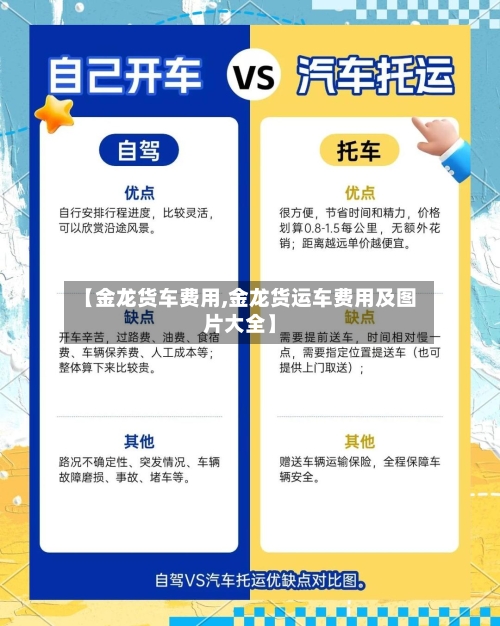 【金龙货车费用,金龙货运车费用及图片大全】-第2张图片
