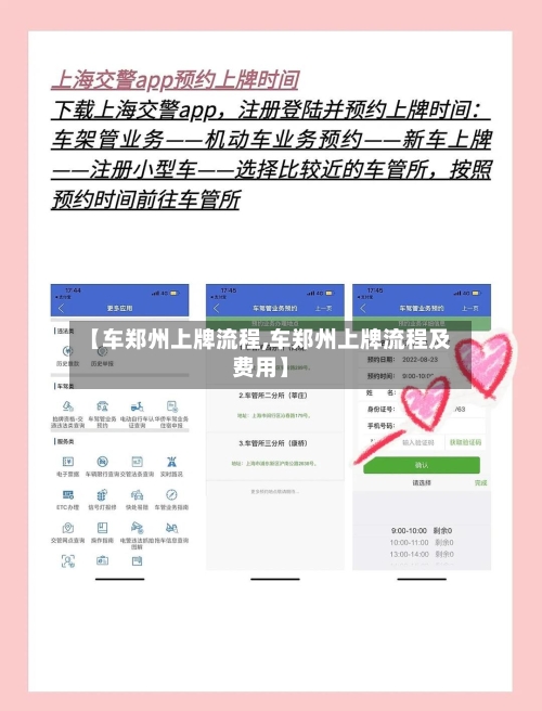 【车郑州上牌流程,车郑州上牌流程及费用】-第3张图片