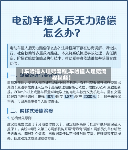 【车险撞人理赔流程,车险撞人理赔流程视频】-第2张图片