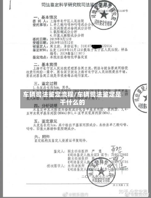 车辆司法鉴定流程/车辆司法鉴定是干什么的-第3张图片