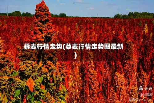 藜麦行情走势(藜麦行情走势图最新)