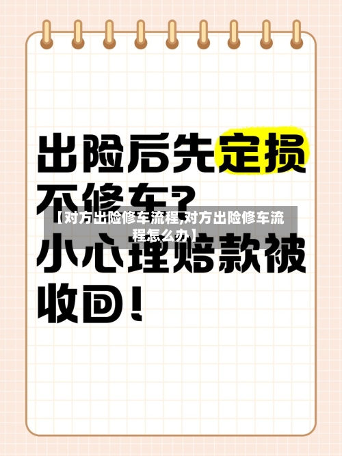 【对方出险修车流程,对方出险修车流程怎么办】-第3张图片