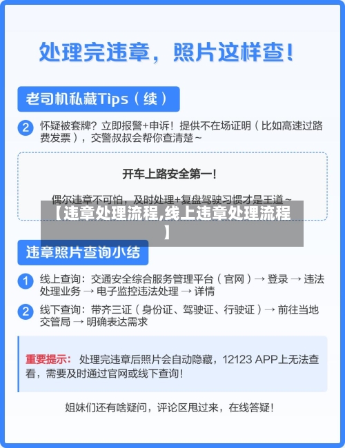 【违章处理流程,线上违章处理流程】-第2张图片